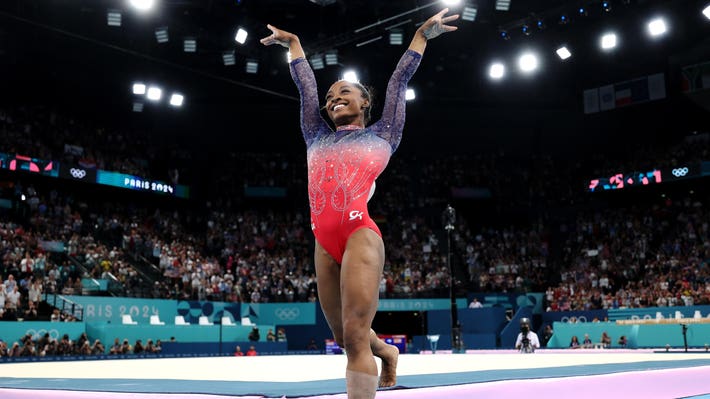 This is why Simone Biles saluted the judges at length after…