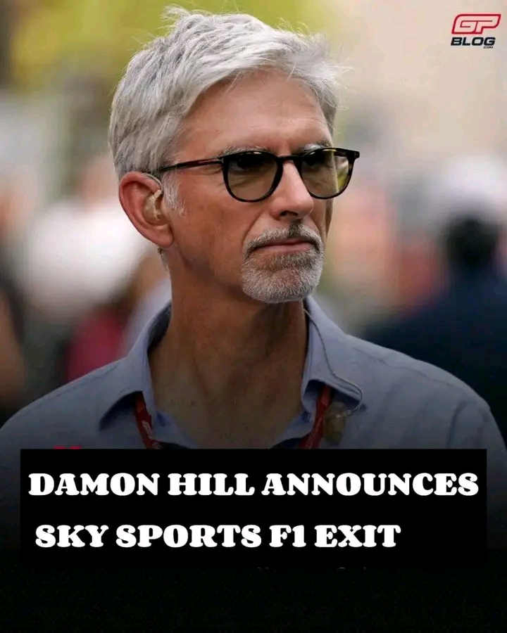 Damon Hill announces Sky Sports F1 exit with heartfelt message to fans