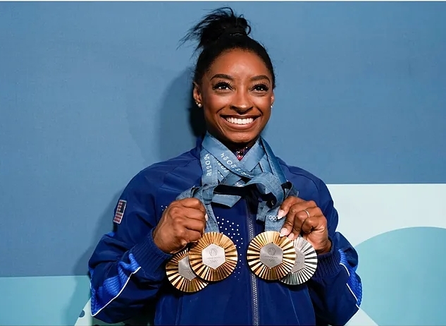 Congratulations to Simone Biles and Jordan Chiles on their recognition by the USOPC with the 2024 Jack Kelly Fair Play Award – honoring their outstanding act of sportsmanship at the Paris Olympic GamesGold Over America Tour.