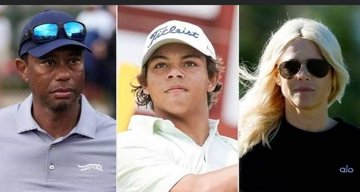 Tiger Woods and his ex-wife, Elin Nordegren, are supportive of son Charlie’s dreams of following in his father’s footsteps..