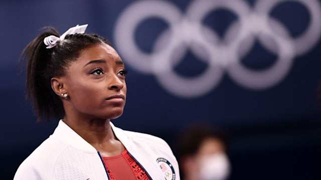 Gymnastics legend simone biles and Jonathan Owens…