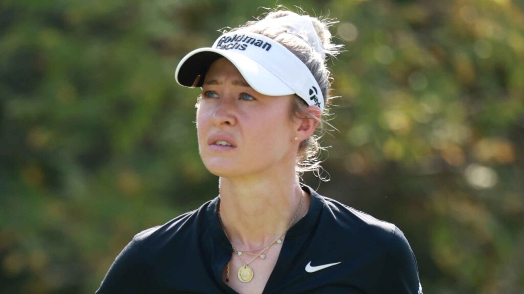 Nelly Korda reveals injury will